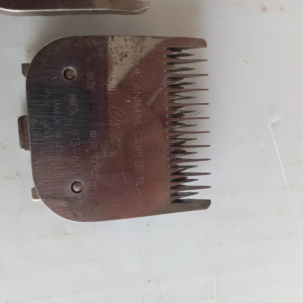 Lot of Oster Blades Detachable Clip